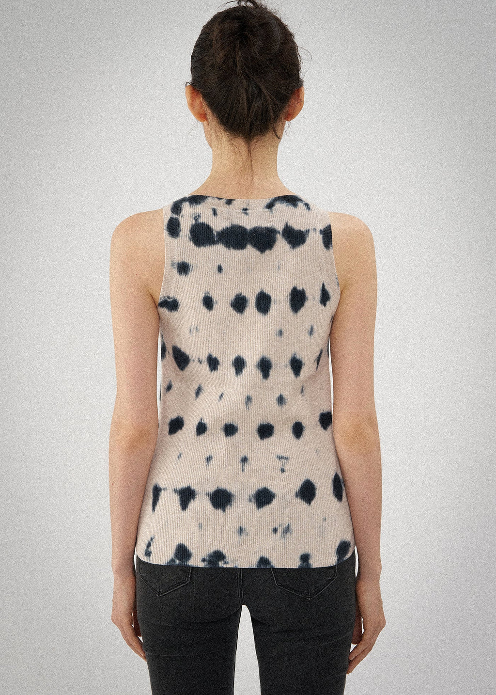 N.85D SKINNY DYE RIB TANK