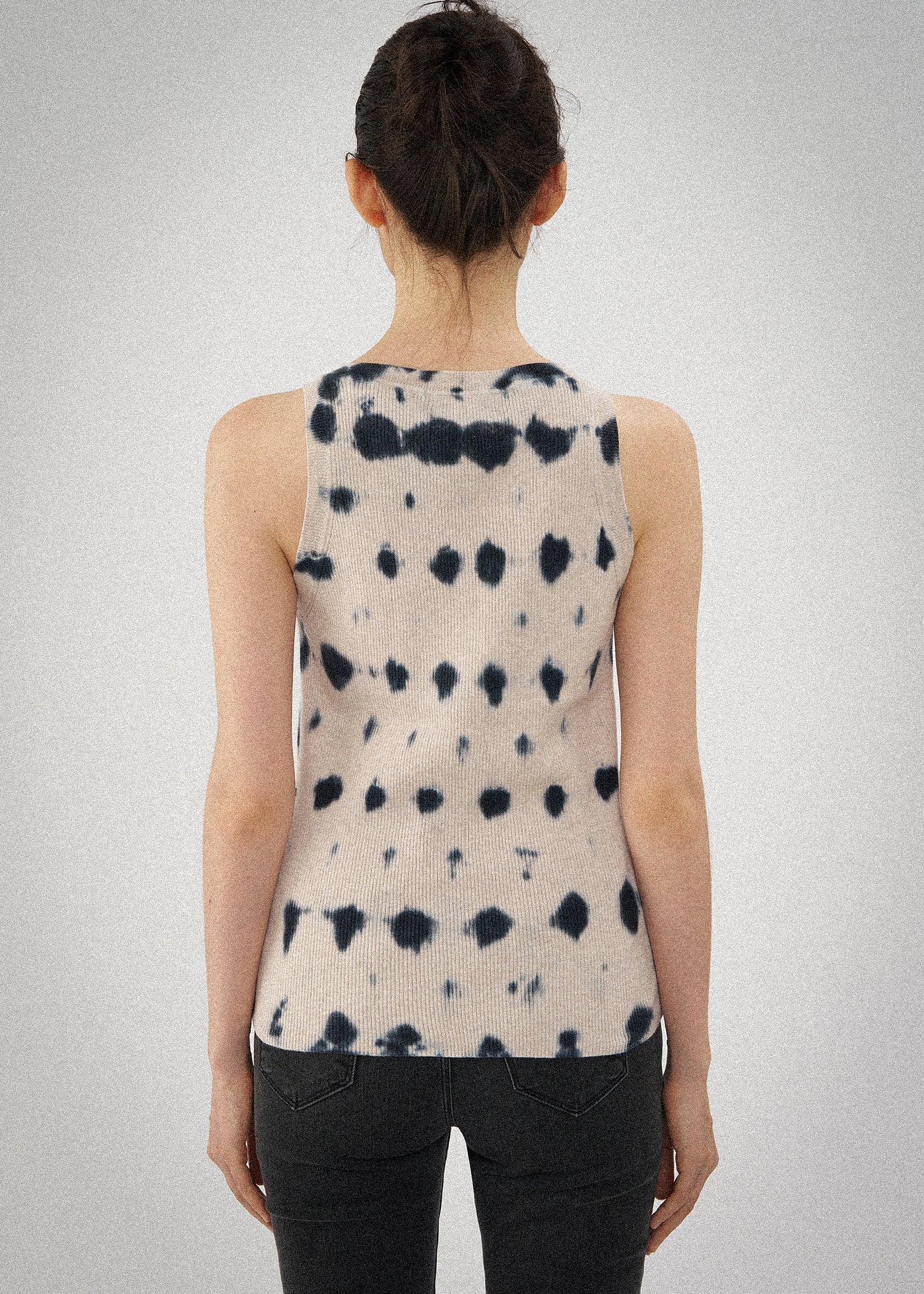 N.85D SKINNY DYE RIB TANK