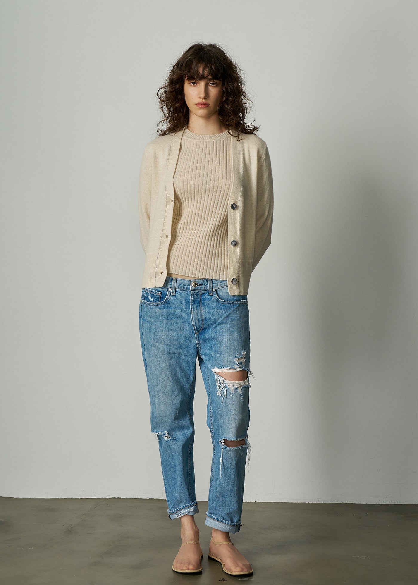 097 CASHMERE SHORT SLEEVE