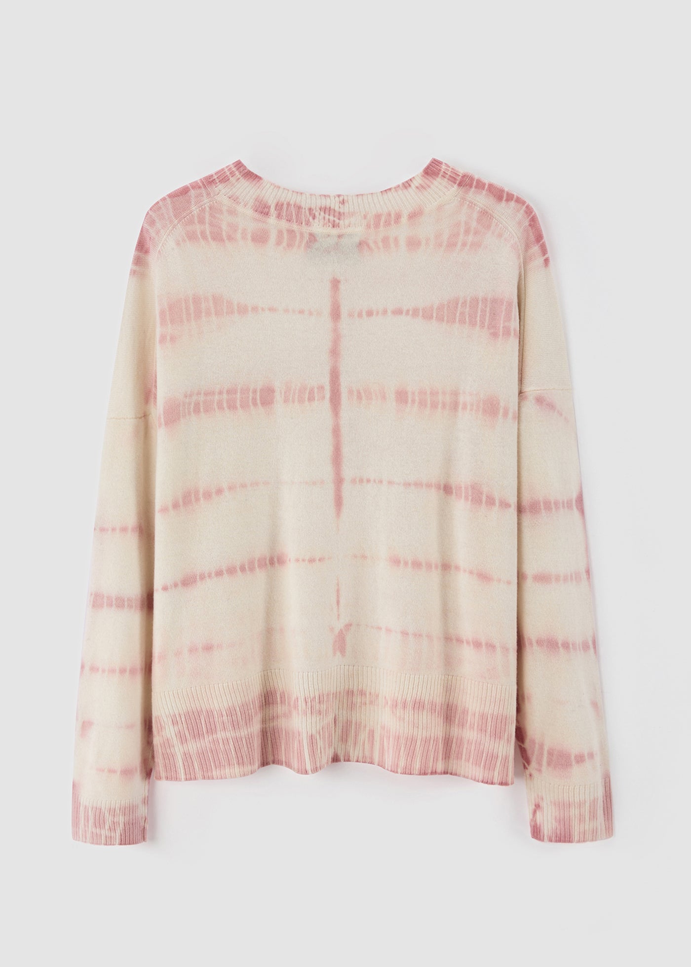 N.2122D FINE KNIT DYE SUMMER V-NECK