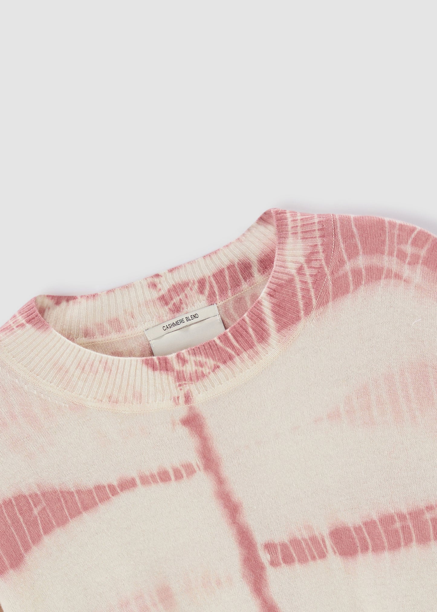 N.2122D FINE KNIT DYE SUMMER V-NECK