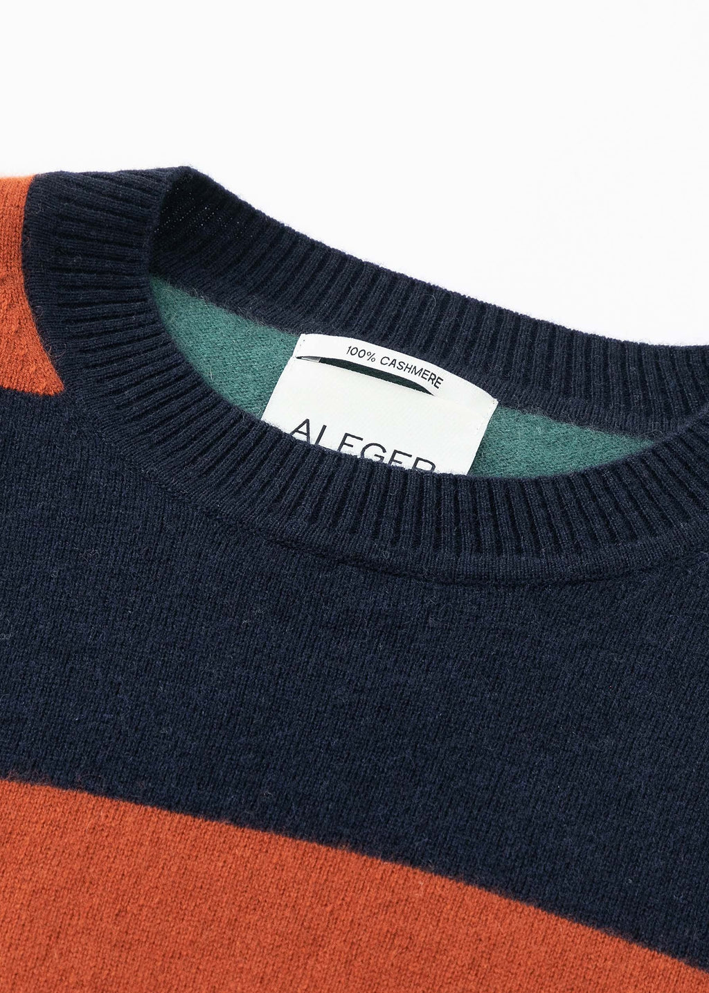 N.80 CONTRAST STRIPE CREW - Only XS,M Left