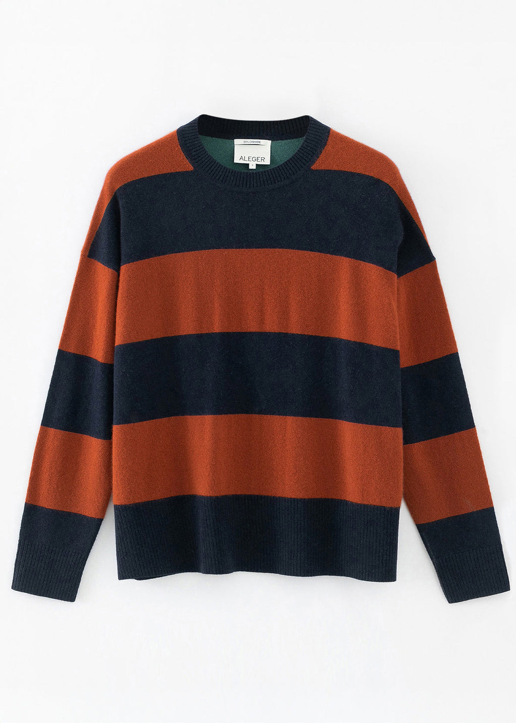 N.80 CONTRAST STRIPE CREW - Only XS,M Left