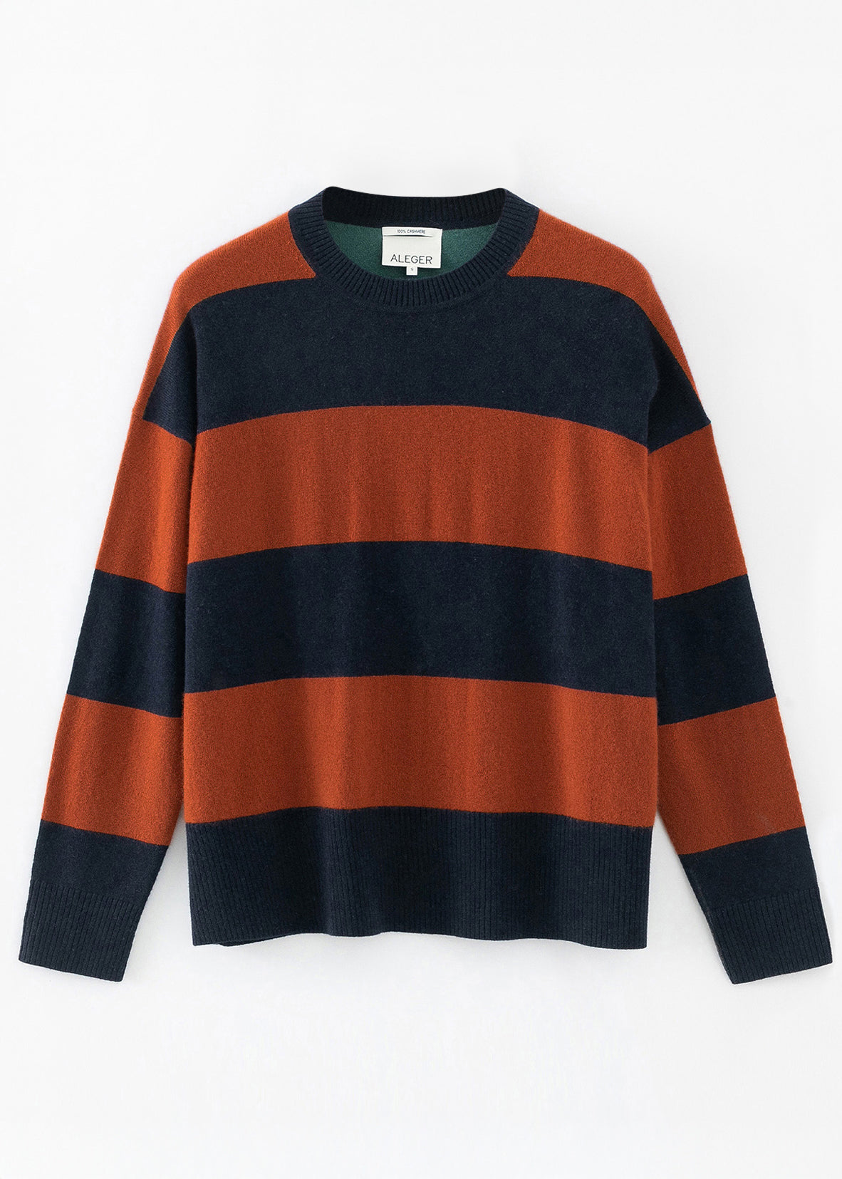 N.80 CONTRAST STRIPE CREW - Only XS,M Left