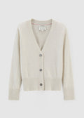 145 CASHMERE SEAM DETAIL CARDI TRY