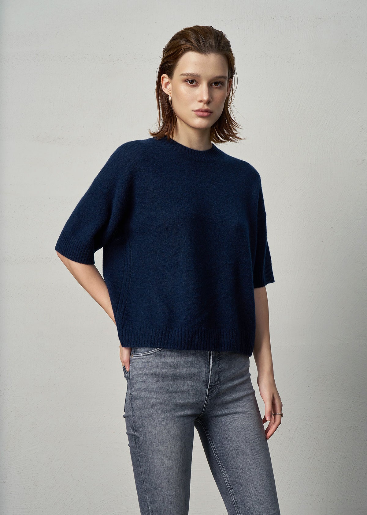 273 CASHMERE FEATHERWEIGHT TOP FNY