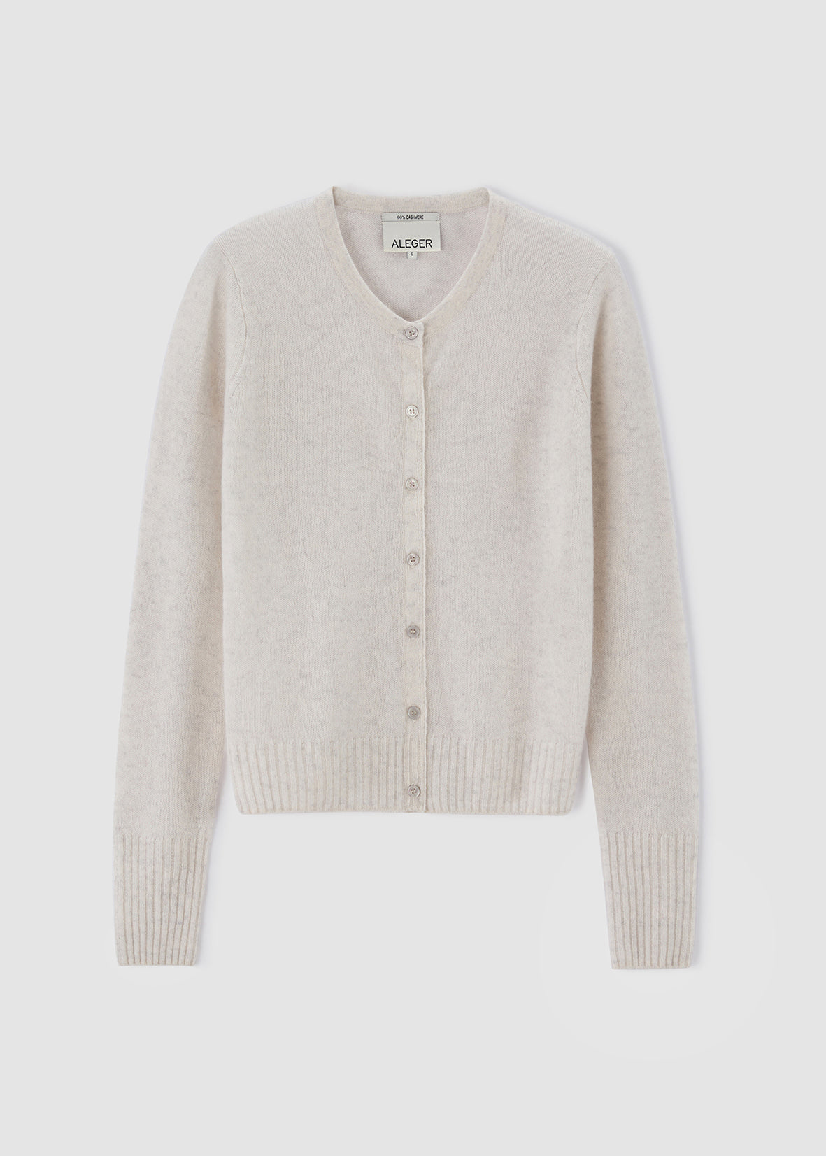 N.2283 CASHMERE FEATHERWEIGHT SLIM CARDI