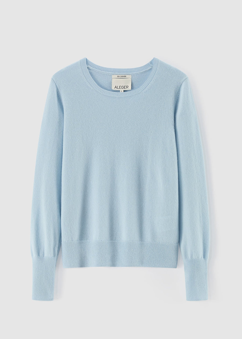 407 CASHMERE CLASSIC CREW WBL