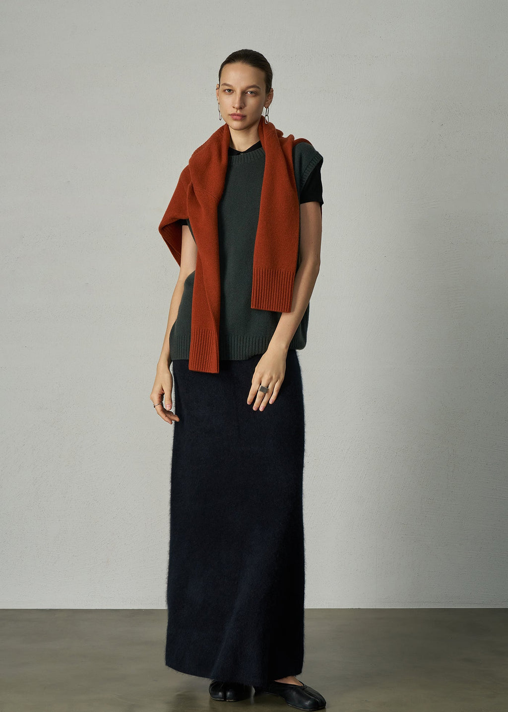 489 CASHMERE BLEND BILLIE VEST KLE
