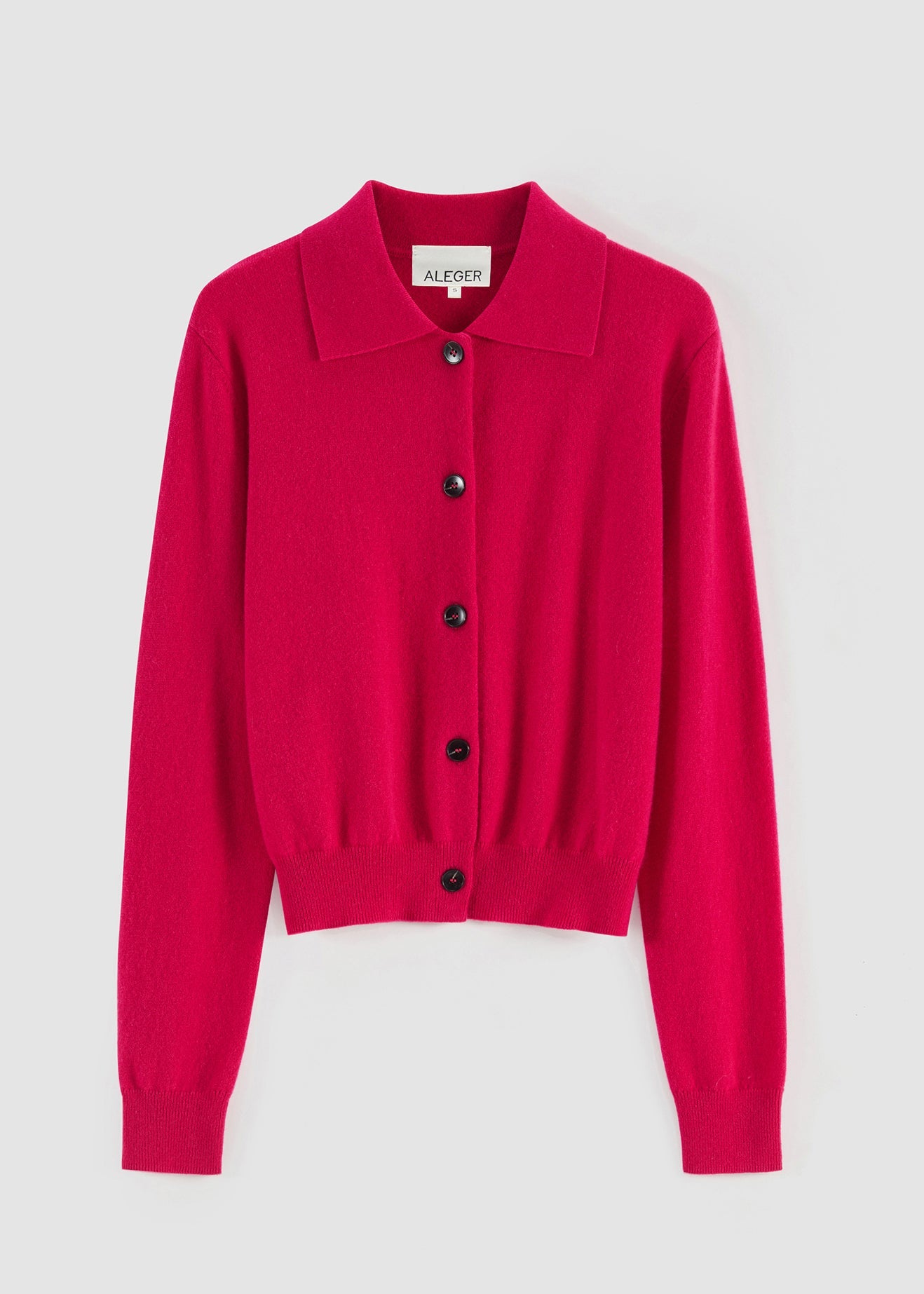 491 CASHMERE BLEND COLLARED CARDI FSA