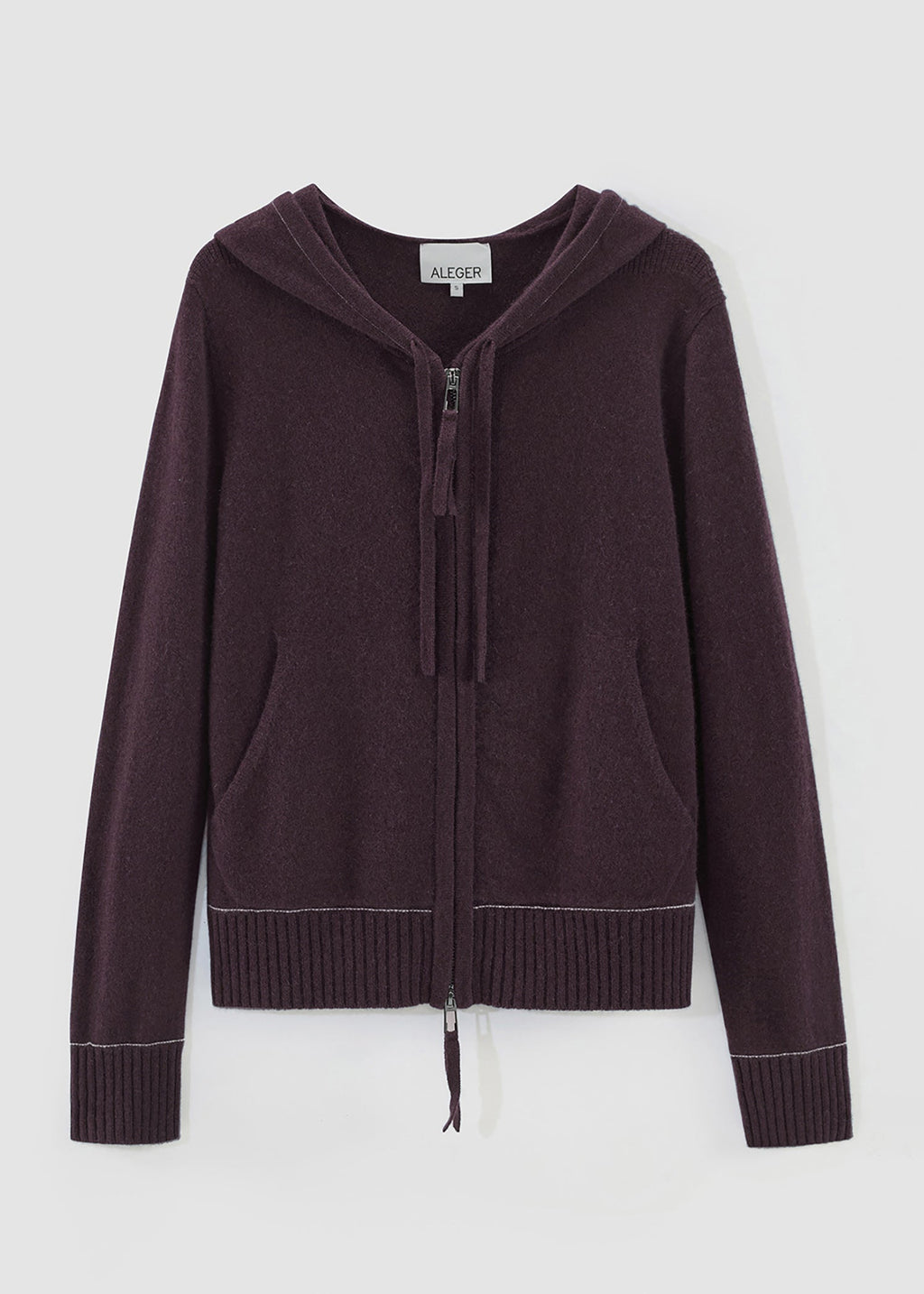 496 CASHMERE BLEND WEEKEND HOODY MLT