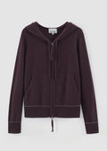 496 CASHMERE BLEND WEEKEND HOODY MLT