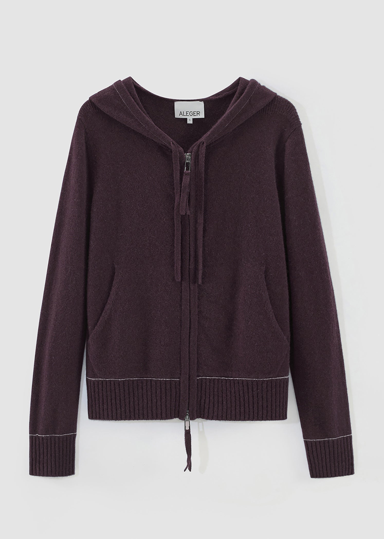 496 CASHMERE BLEND WEEKEND HOODY MLT