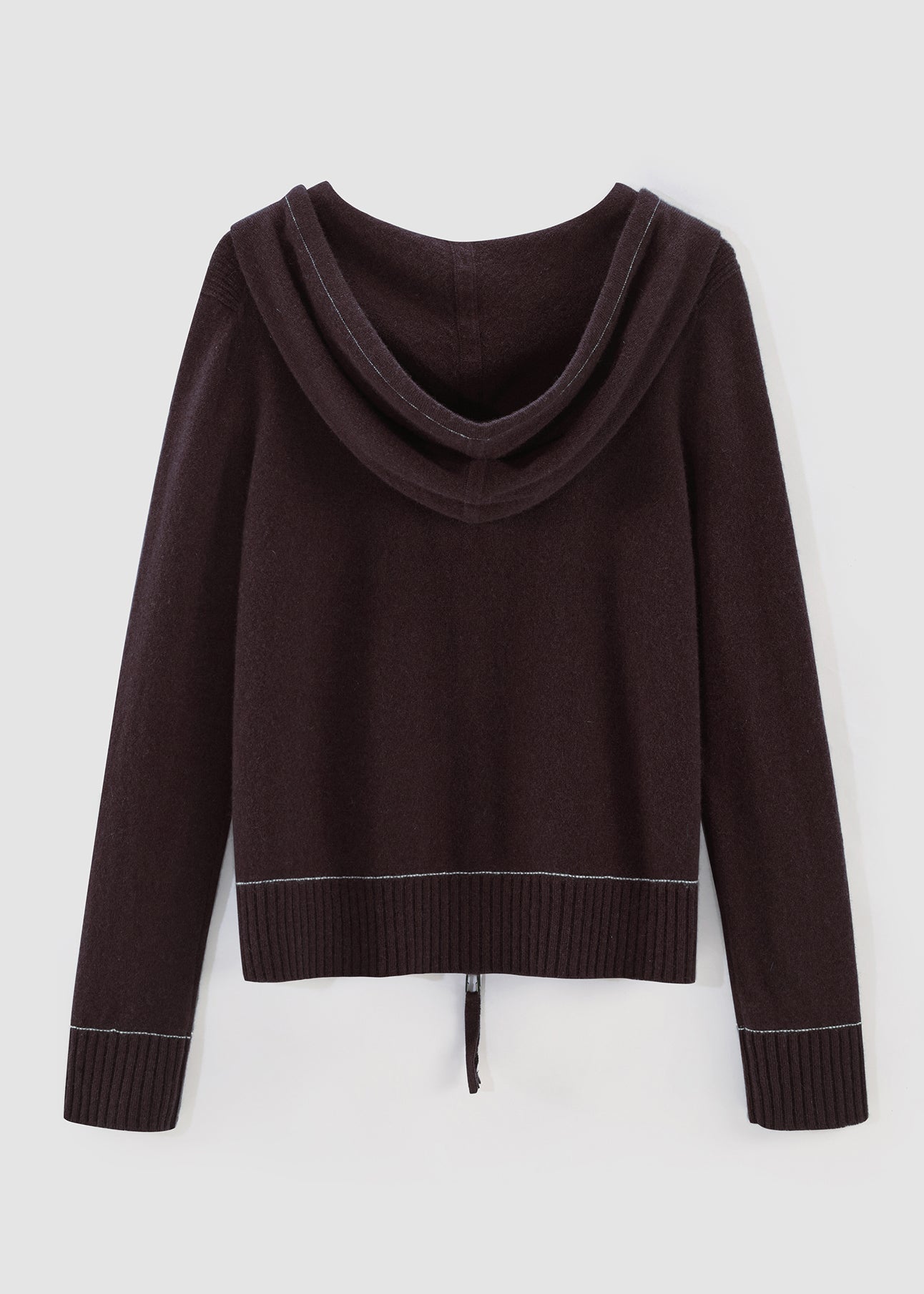 496 CASHMERE BLEND WEEKEND HOODY MLT