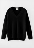 N.21 CASHMERE LONG LINE V NECK
