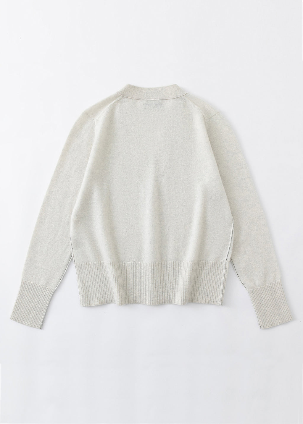 145 CASHMERE SEAM DETAIL CARDI TRY