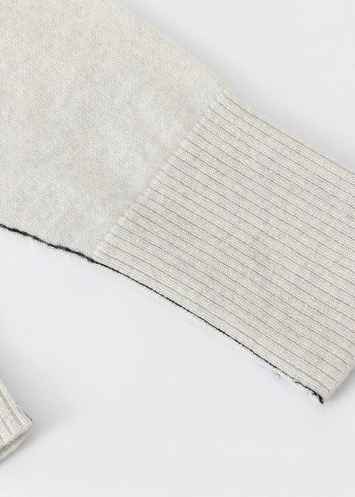 145 CASHMERE SEAM DETAIL CARDI TRY