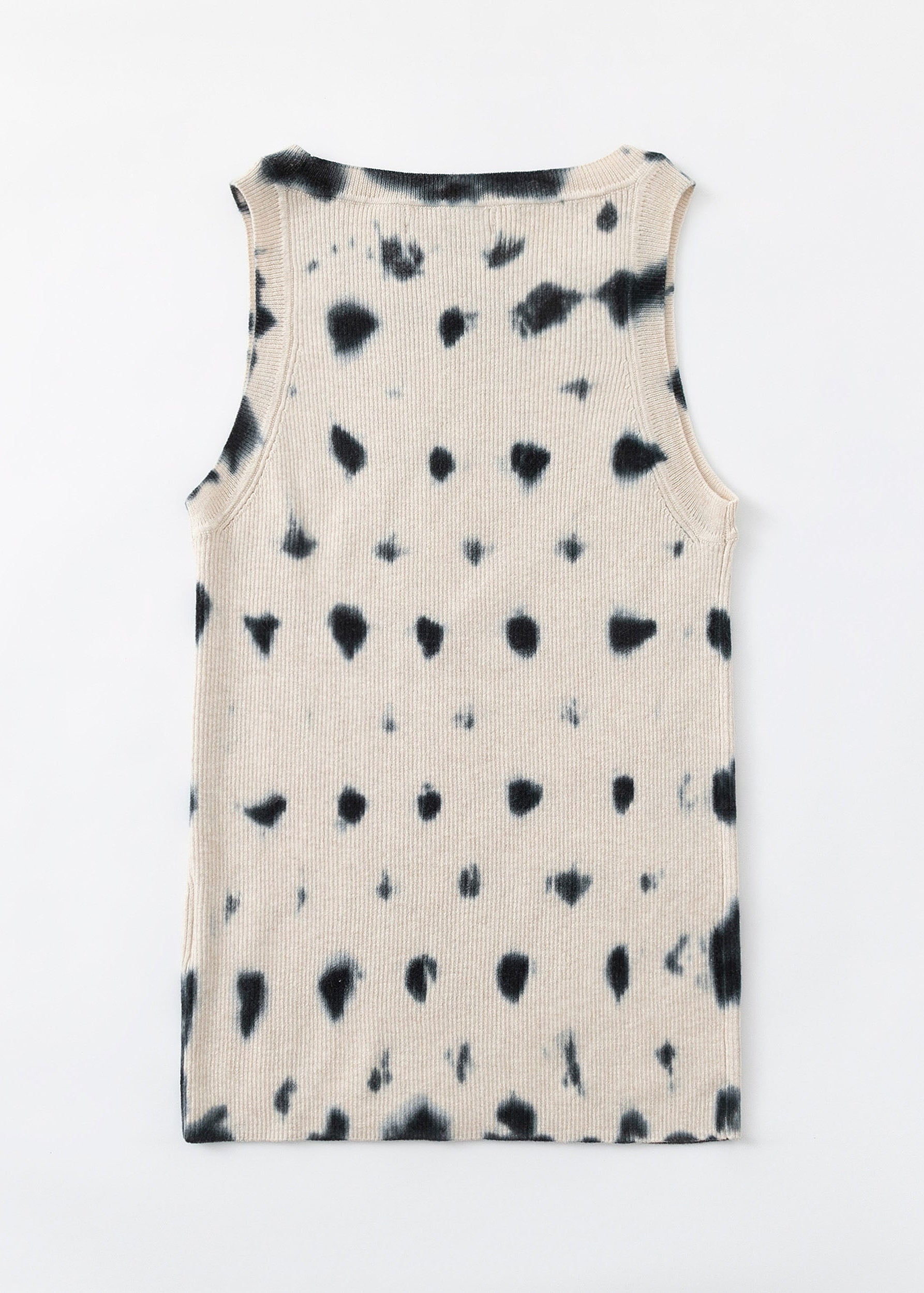 N.85D SKINNY DYE RIB TANK