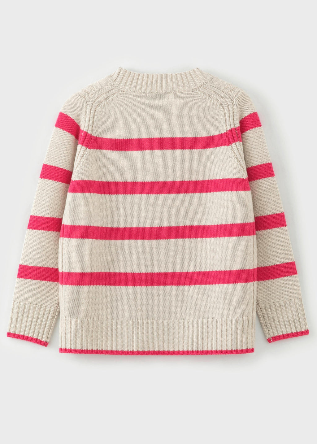 N.327 MULTI STRIPE V NECK
