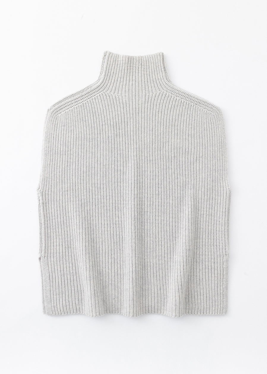 N.329 CHUNKY RIBBED POLO