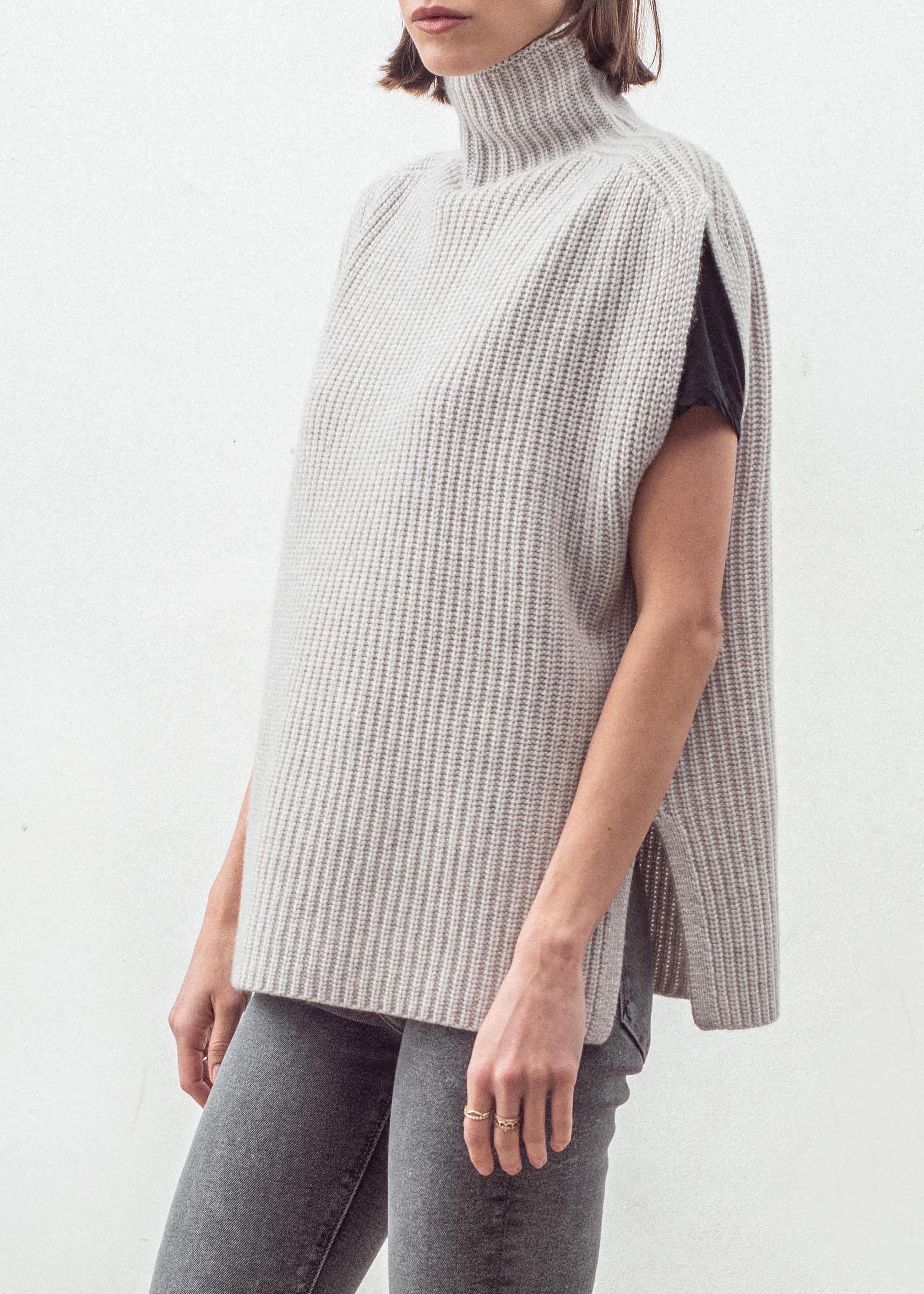 N.329 CHUNKY RIBBED POLO